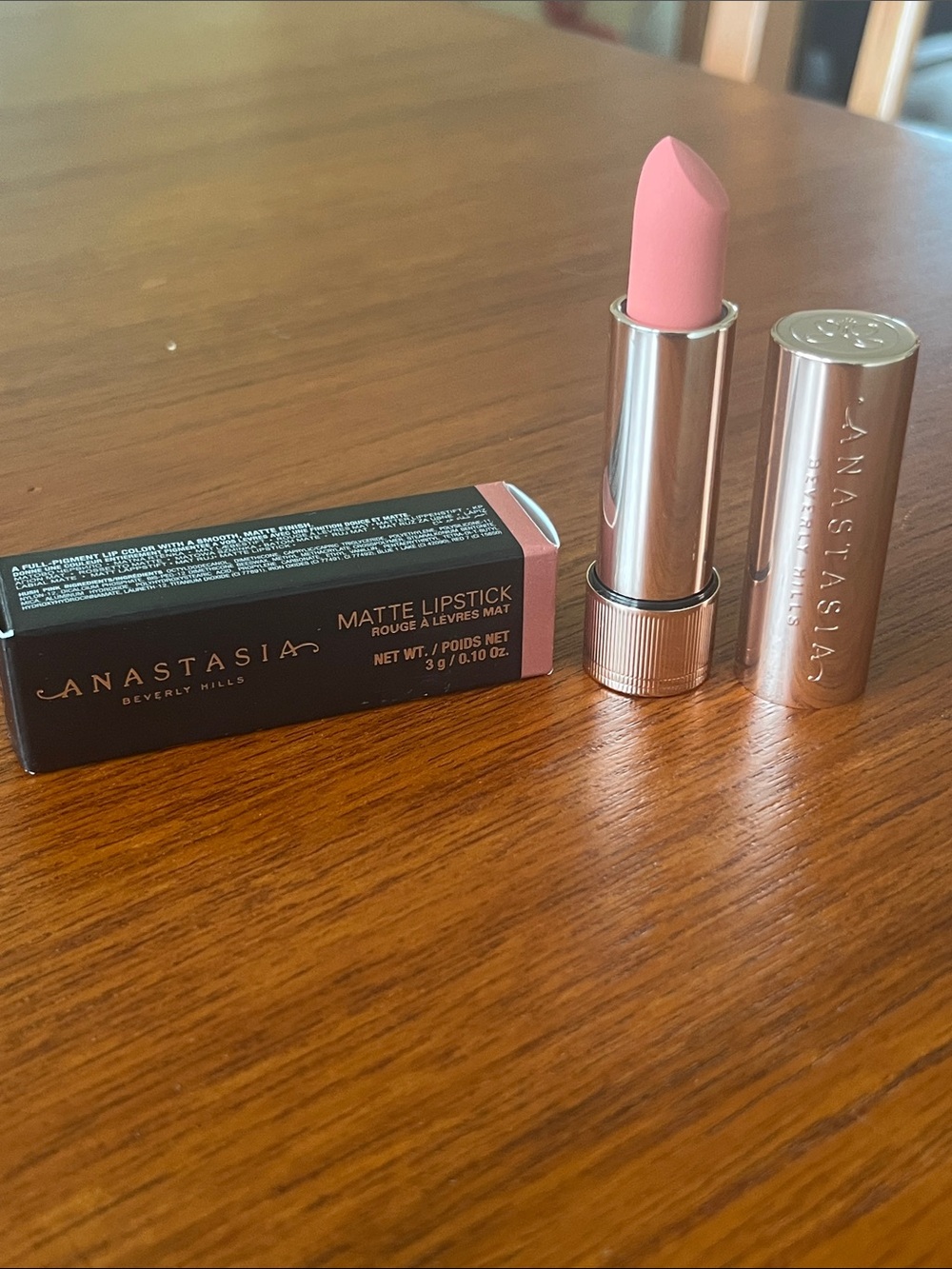 Anastasia Beverly Hills Matte Lipstick — HUSH PINK